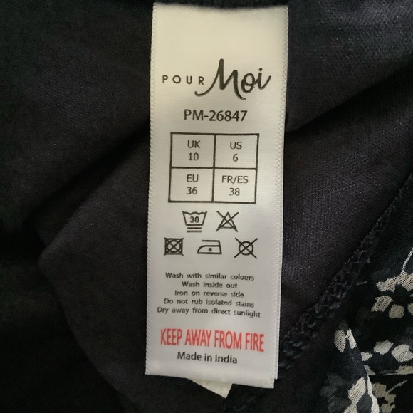 Pour Moi Lilly Chiffon  Midaxi Dress Size 6 - Picture 10 of 11